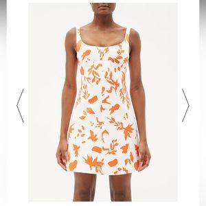 Emilia Wickstead Talia floral-print faille mini dress - Size 8